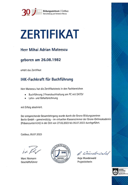 IHK - Fachkraft für Buchführung